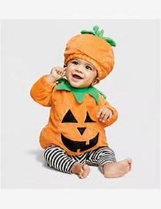 lot 41615 image: Hyde and EEK Baby Pumpkin Costume Set
