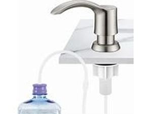 lot 41597 image: GAGALIFE Built-in Sink Soap Dispenser - Brushed Nickel