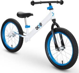 lot 527 image: $128 Balance Bike for Kids 4 9, No-Pedal Training, 16in Wheel, Black in Col