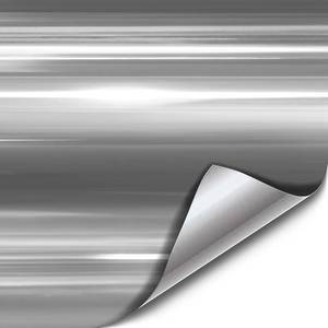 lot 564 image: VViViD Gloss Chrome Silver Vinyl Wrap Adhesive Film Roll (3x5ft)