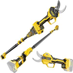 lot 567 image: $169 Dewalt 20V MAX 2-in-1 Pole Pruning Shears, 1.6 dia, 14.8 ft