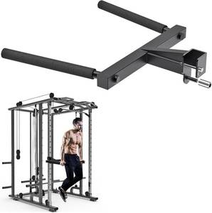 lot 583 image: $88 Kipika Y-Shaped Dip Bar for Power Cage with 58 or 1 Hole