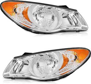 lot 585 image: $110 WEELMOTO Headlights for 2007-2009 Hyundai Elantra