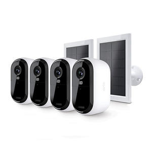 lot 596 image: $299 Arlo 2K Essential Outdoor Camera 2 Gen, 4-Camera & 2 Solar Panels