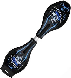 lot 605 image: $50 Caster Board Deluxe Junior Skateboard with Illuminating Wheels