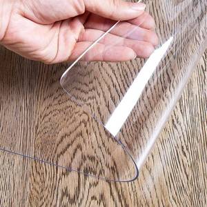 lot 606 image: Runner Rug Floor Protector for Hardwood - Clear Vinyl (61x24)