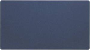 lot 609 image: $56 Nekmit Leather Desk Blotter Pad 36 x 20 in, Flat, Non-Slip, Blue