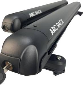 lot 640 image: $160 36 Black Low-Profile Ski Rack for Car Roof 6 Skis4 Snowboards