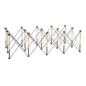 lot 647 image: $201 Steel Centipede Sawhorse, 30x48x96 in, with Accessories