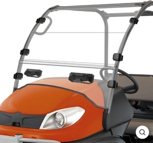 lot 663 image: $225 StarKnightMT Kubota RTV 400500520 Vented Windshield ABG225-UTV