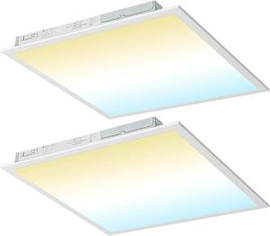 lot 678 image: $80 Kadision 2x2 LED Flat Panel Light 504030W 5500LM 0-10V Dimmable
