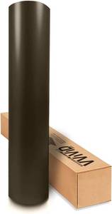lot 684 image: VViViD XPO Matte Brown Vinyl Wrap Roll (3x5ft) with Air Release