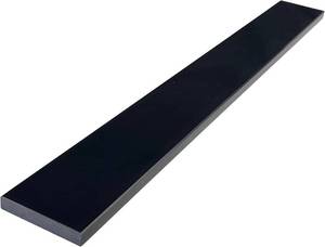 lot 709 image: $79 Super Black Engineered Marble Threshold, Shower Curb Top