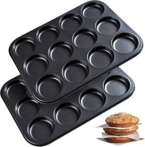 lot 722 image: Muffin Top Pan single Pack, Nonstick Whoopie Pie Pan for Moon Pie