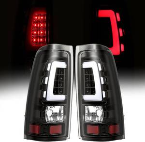lot 755 image: $87 HECASA LED Tail Light for 1999-2006 Chevy Silverado & GMC Sierra