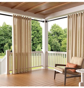 lot 780 image: Tension Curtain Rod Black Shower Rod 40-166IN Extra Long Adjustable Tension