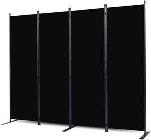 lot 784 image: $60 4-Panel Room Divider, 6 ft Partition, 88x71