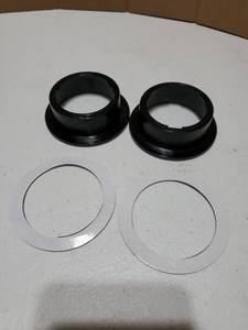 lot 34906 image: Window Mount for Google Nest Camera Indoor, Through Window Use Nest Cam, No Indoor Reflections (BlackPack of 2) - Retail $16