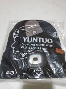 lot 34910 image: LED Beanie Hat with Light - Retail $15