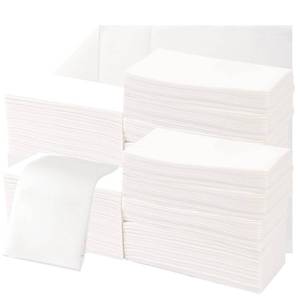 lot 34946 image: Towels Disposable Bathroom Napkins Thicken Guest Towel Soft, Absorbent 12 x 17 for Bathroom, Kitchen, Wedding Reception or Dinner Party - Retail $28