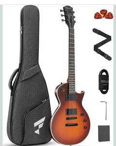 lot 2767 image: Fesley 39 LP Electric Guitar KitFull Size Solid Body Electric Guitars for Beginners