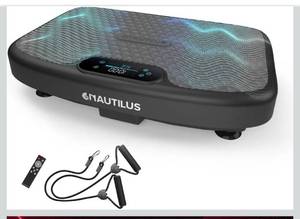 lot 2793 image: Nautilus Vibratone Pro Vibration Plate Exercise Machine for Lymphatic Drainage, Muscle Activation, Full Body Workout, Circulation, Fat Loss, Strength Training, Toning, Recovery