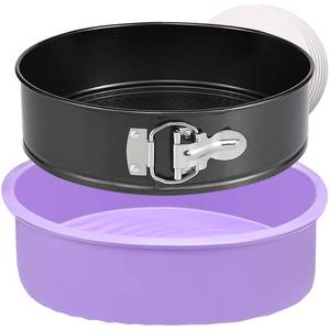 lot 2865 image: Springform Pan 9 Inch Nonstick Cheesecake Pan with Protector, Leakproof Spring Form Pan for Cheesecake, Round Cheese Cake Pans for Baking, 9 Inch Springform Cake Pan with 50Pcs Parchment Paper