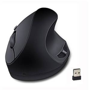 lot 2871 image: SUNGI Ergonomic Wireless Mouse,Vertical Mouse 2.4GHz Optical Mice with Adjustable DPI for Carpal Tunnel Right Hand,Black