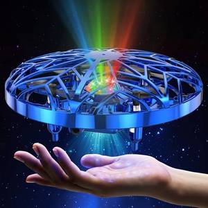 lot 2881 image: Hand Operated Drone Toy for Kids - Easy Fly Hover Drone with AI Motion Sensor, Rechargeable Drones for Kids 8-12 & 6-8, Safe Mini Quadcopter with Auto Hover, 360 FlipRoll, Perfect Boys Girls Drones for Age 4-6-8-12 Birthday Gifts