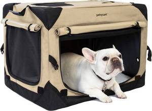 lot 2745 image: Petty Care Portable Folding Pet Crate 26x18x18
