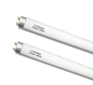 lot 2973 image: Cemlorot (18inch) F15T8WW Fluorescent Bulb 15Watt Soft White F15W-T8-KB Replacement Light Tube,3000K Warm White T8 Linear Lamp for Kitchen and Bath, 17 inch Exclude 4 pins