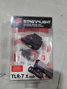 lot 5039 image: Streamlight TLR-6 Tactical light for Glock 43X48, Black - 69286