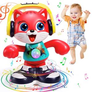lot 5057 image: Baby Toys, Dancing Cat for Baby Boys & Girls with Music & Recording, Kids Interactive Early Learning Educational Toddler Toys for 2 3 Year Old Boys Girls with Sound Lights Effect Birthday Xmas Gift