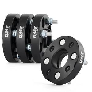 lot 5098 image: Orion Motor Tech 1(25mm) 4x100 Wheel Spacers Compatible with Honda Accord Civic, Mini Cooper, Toyota Corolla Prius, 56.1mm Bore Hubcentric Wheel Spacer Kit with M12x1.5 Studs