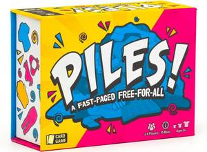 lot 5165 image: Lost Boy Entertainment Piles Card Games Family Games for Kids 8 and Up for Adults Family Game Night Travel &amp Memory Game Party Games 10 Mins