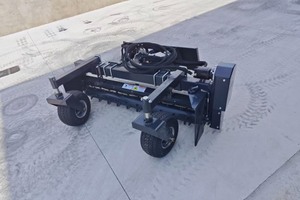 lot 2071 image: Unused 2026 Arteer SSPR-72W 72 Skid Steer PowerHarley Rake