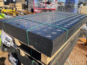 lot 2147 image: Unused Captok CK-LJB12 Roadbed Protection Mats 12 total mats in this lot