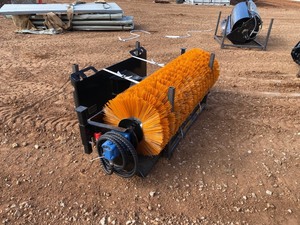 lot 2172 image: Unused Captok CK D-QSJ Skid Steer Sweeper