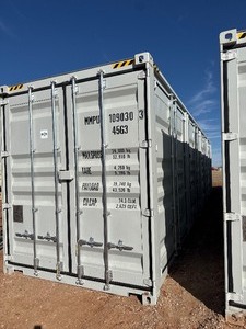 lot 2446 image: First Use 40 foot High Cube C Container with 4 side Doors and 2 End Doors MMPU1090303