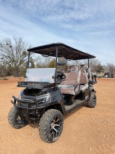 lot 2466 image: Unused SDGC 100 Golf Cart-Six Passenger Deluxe Model Does have Damage but still operates as it should - see pics
