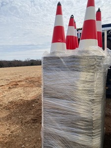 lot 2479 image: Unused SD Lanch Traffic Cones - Lot of 250 Cones for one money - This is your chance to be the Traffic Cone King