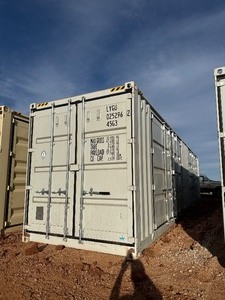 lot 2262 image: First Use 40 Foot High Cube C Container with 2 sets of side doors and one set of rear doors. LYGU0252962