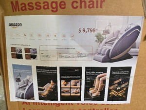 lot 2399 image: Unused IRMC Massage Chair- As sold on Amazon - Amazing Comfort and Technology