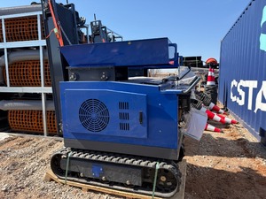 lot 2214 image: Unused SD Lanch SDLJC Mobile Tracked Rock Jaw Crusher