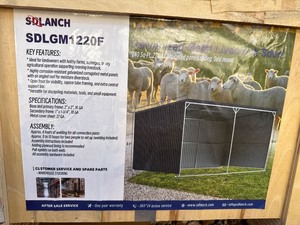 lot 2033 image: Unused SDLGM1220 Livestock Loafing Shed 12x20