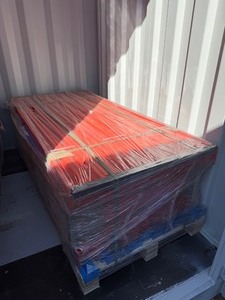 lot 2150 image: Unused Captok CK-HJ16 40 foot, 6 Section Heavy Duty Metal Storage System