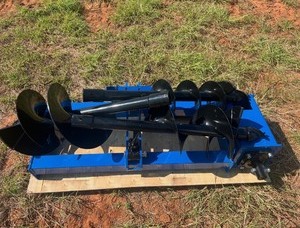 lot 2185 image: Unused CAPTOK Skid Steer Auger with Extra Rods