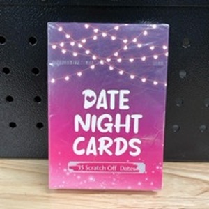lot 1057 image: Date Night Cards. 35 Scratch off Dates - Retail $0