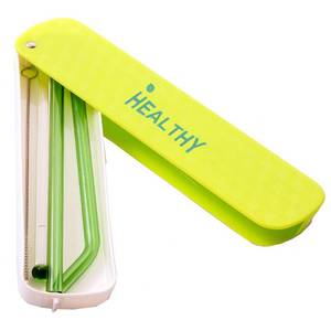 lot 1059 image: PYRAWS Glass Straws Drinking Reusable  Protective Case Muddler Stick 8 inch x 8 mm Tea Cocktail Iced Coffee and Hot Beverages  Cleaning Brush  Dishwasher Safe  Camping Picnic Outdoor or Daily Use - Retail $12