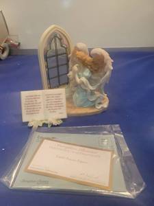 lot 5204 image: Seraphim Classics Lords Prayer Angel Figurine with COA new in box